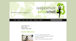 Desktop Screenshot of iyoga-rottenburg.de